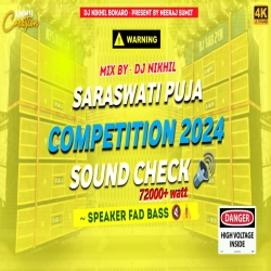 Dj SarZen Sound check Saraswati Puja competition Dj | Speaker  Faad Competition Remix - Dj Nikhil Bokaro Mp3 Song