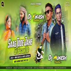 Sag Tode Jahe Ge Bagan Me Hard Jhumar Dance Mix Dj Mukesh Dhanbad & DjVikash Mp3 Song