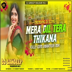 Mera Dil Tera Thikana Love Song Dj Remix Vibration Mix Dj Sandeep Bagodar No.1 Mp3 Song