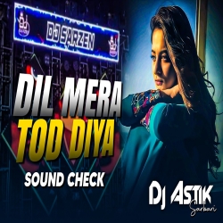 Dj Sarzen Song | Dil Mera Tod Diya | Hard Sound Check | Dj Astik Sarbari Mp3 Song